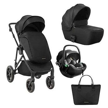 kolica za bebe peg perego: KIKKA BOO Thea premium 3u1 set – black (SKU: KKB20135PRSET-180) — 1