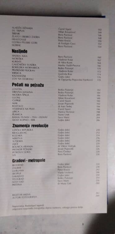 ptice umiru pevajuci knjiga: Knjiga:Cudesna Jugoslavija 264 str.format 30 cm.,ocuvana — 5