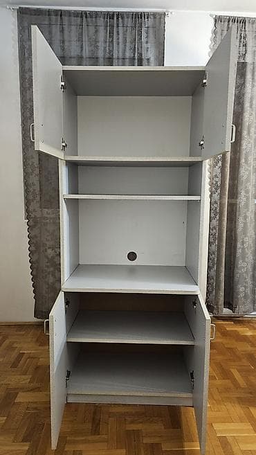 polovne komode novi sad: Ormari i garderoberi – siva boja - Dvokrilni visoki ormar: ?180 cm — 10