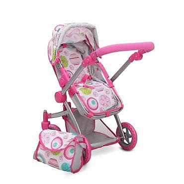zenski kompleti luna: Kolica za lutke Pink Rose – CAN6470-70 Realistična, višenamenska — 2