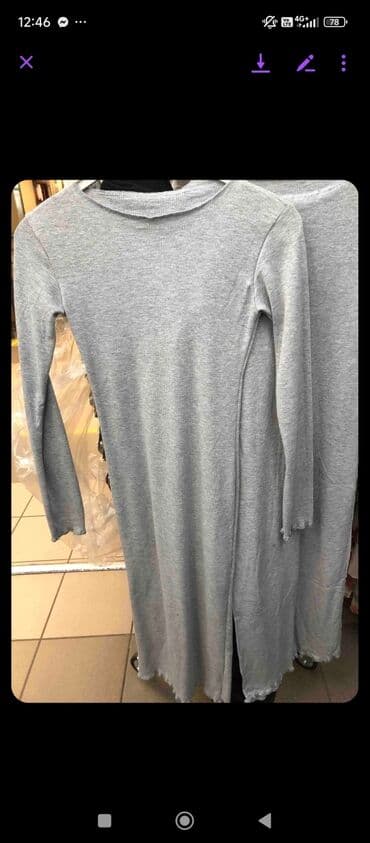 Dresses: Amari S, color - Pink, Long sleeves — 2