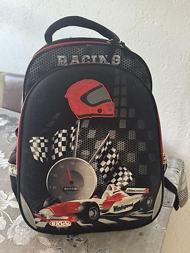 wintro jakne decije: Dečji ranac “Racing” sa motivom trkačkog automobila - Dizajn — 1