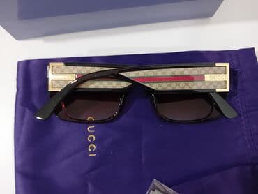 trakice za kosu: Naočare za sunce, Gucci, bоја - Crna — 8