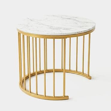 stilska vitrina: 🪑✨ Set modernih stolića MILANO – 3 komada – imitacija mermera ➡💰 — 4