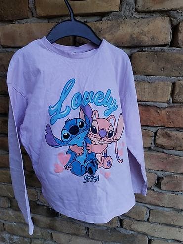 dig farmerke: Stitch majica 134/140 - Dečija majica dugih rukava - Veličina — 3