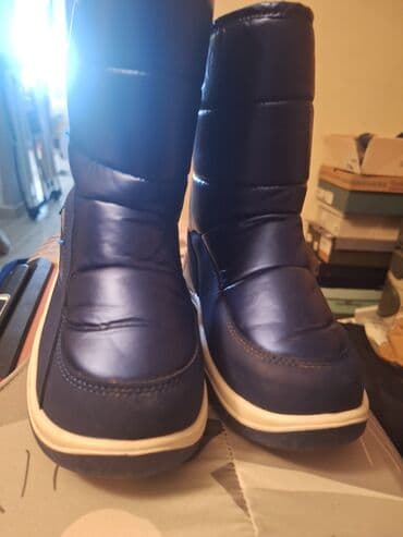 michael kors obuća: Dečije zimske čizme – tamnoplave - Model: visoke, tople zimske čizme — 1