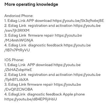 migavac za retrovizor golf 5: Novo- Kingbolen Ediag Link Bluetooth OBD2 iOS & Android — 4