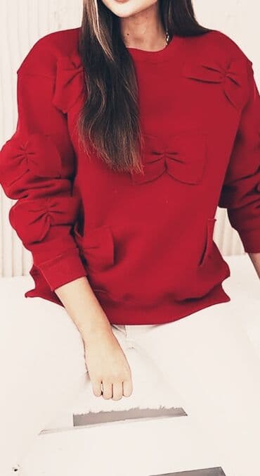 Roll-necks: L, color - Burgundy — 1