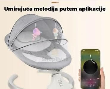 Njihalice za bebe Cena 8500 dinara Opis oglasa Ova električna na lalafo.rs Njihalice za bebe Cena 8500 dinara Opis oglasa Ova električna