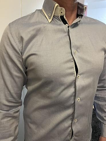 deda mraz odelo: Košulja Zara, bоја - Siva — 2