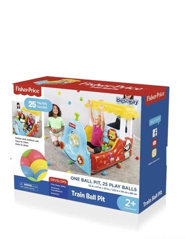 tomas voz igracka: Cena 4850 din Bestway 93537 Fisher Price Voz sa 25 loptica 132 x 94 x — 2