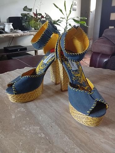 patike steve madden: Ed Hardy model Cindy zenske cipele platforme, kupljene u Londonu — 1