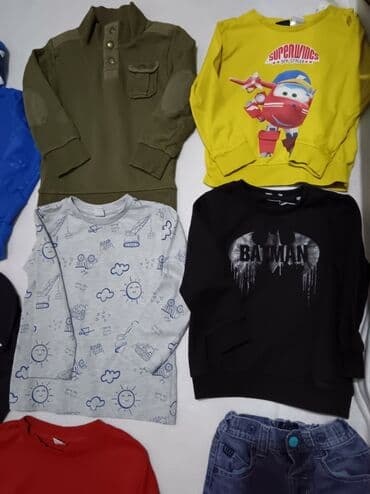 elegantni kompleti: Paket za decaka 4godine duksici i dva donja dela U paketu sedam — 7