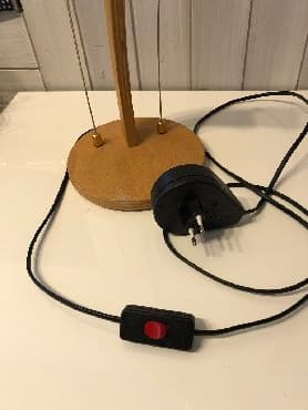 sto i stolica za devojcice: Stona lampa, Upotrebljenо — 7