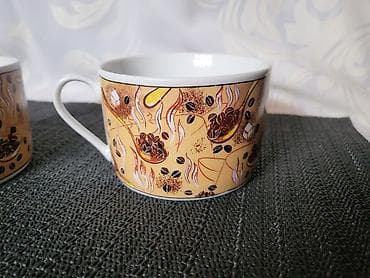 sofa za sedenje: Porcelanske vintaz,nove solje za dvoje za kafu,caj. Solje komada 2 u — 7