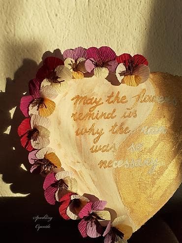 korpice za cvece: Veštačko cveće, bоја - Zlatna, Novo — 6