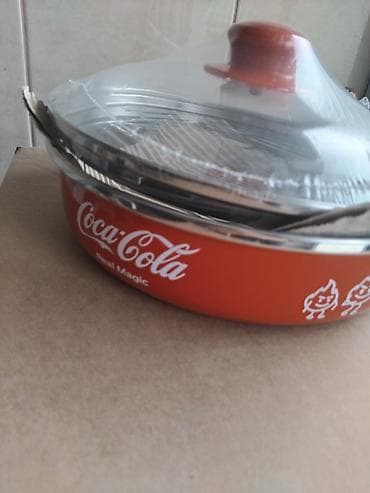 metalna vrata uradi sam: Metalac emajlirani tiganj sa staklenim poklopcem, 22cm. Za sve vrste — 2
