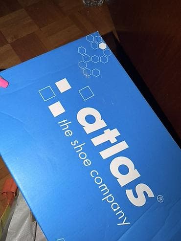 turska obuca online: Atlas radne sandale/salonske cipele sa zaštitom, crno-plave. - Brend — 4