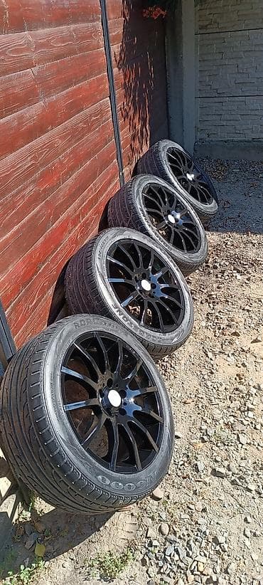 novi delovi za yugo 55: Set od 4 alu felne sa gumama Alu felne r17 17 coli inča 5x108mm — 1