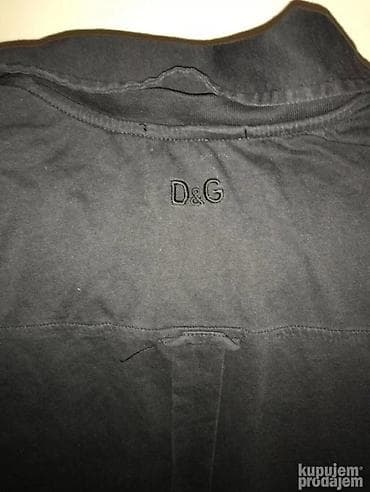 ljubicaste majice: Original Dolce &Gabbana duks M 100% cotton Ramena 45cm, duzina — 5