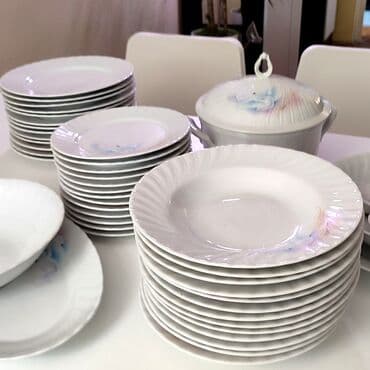 Činije: Vintage porcelanski servis za ručavanje, iz stare Jugoslavije, marke — 8