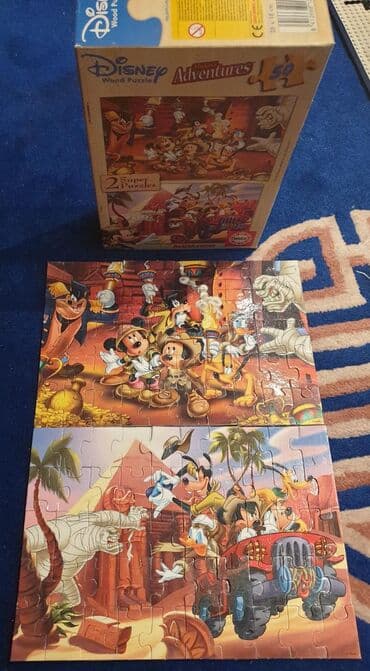 bruder igracke srbija: Disney MICKEY Mouse adventures, Miki Maus - DRVENE pazle. Educa — 2