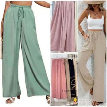 kompleti pantalone i prsluk: Visok struk — 1