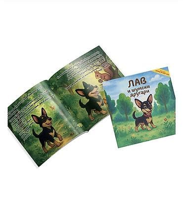 pojas za bebe: Slikovnica „Лав и шумски другари” – из едиције „Шапице великог срца” — 2