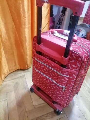 teget torbe: Medium suitcase, color - Pink — 7