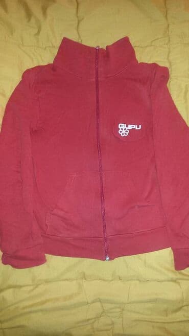 tek flis trenerka: M (EU 38), color - Red — 1