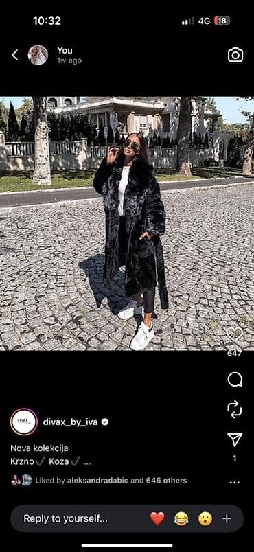 ramax beograd: Crni “Teddy” kaput od krzna – nova kolekcija divax_by_iva Velicina — 2