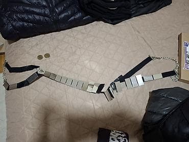 nakit za ruku: Unikatni ogledalasti modni pojas/harnais – futuristički dizajn - — 3