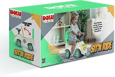kaputi iz turske: Auto guralica belo‑zelena Dolu – Sit’n Ride Prvi koraci u svetu — 1