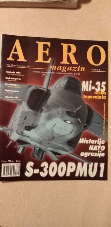 legendarni automobili broj 8: Časopisi Aero magazin br.10,11,13,25,45 i 48,ocuvani,cena za kom — 4