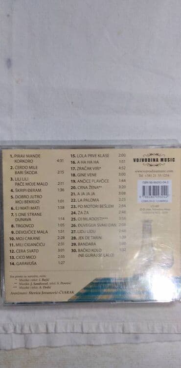 kontrolni zadaci iz matematike za 2 razred eduka: CD narodne II,cena za kom — 5