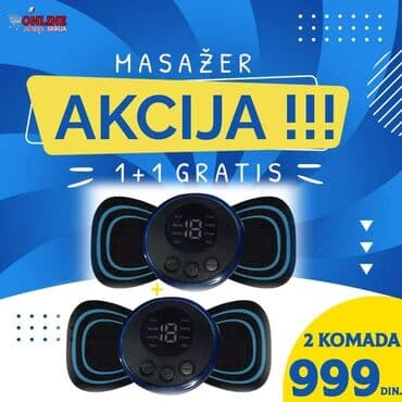 Lične stvari: Masazer
kod nas je 350din komad 🙂 — 1