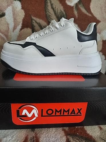 bata cipele type 1: Lommax zenske patike – bele sa crnim detaljima broj 39 - Model: niske — 3