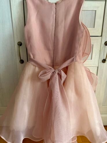 svecane haljine sombor: Dečija svečana haljina NINIA (veličina 7/8) - Boja: puder roze - — 2