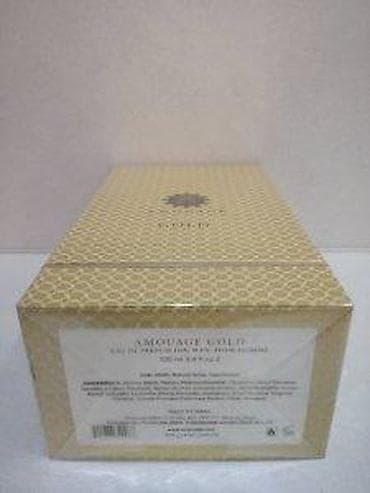 Personal Items: AMOUAGE GOLD MAN EDP100ML | Amouage Gold man edp100ml. Original — 4