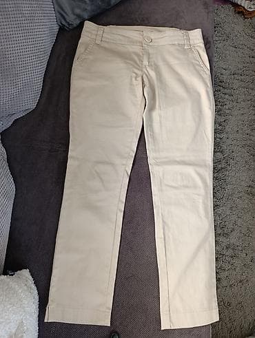 letnja odeca: Bežpantalone – klasičan ravni kroj - Materijal: lagan, glatki pamuk — 2