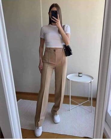 mona kozne pantalone: Pantalone
S m l
2500

 din — 3