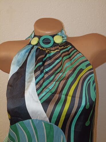 Women's Sweatsuits: S, Silk, Floral, color - Green — 4