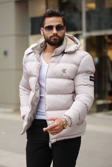 jakna zandarmerije: Zimska jakna 2XL, L, M, Calvin Klein, bоја - Bež — 3