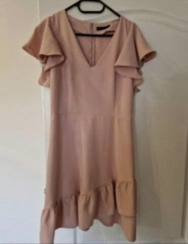 kozne mokasine sa debelim djonom: Massimo Dutti L (EU 40), color - Pink, Without sleeves — 4