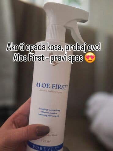 Nega kose: Aloe First – Natural Soothing Spray (473 ml) - Multifunkcionalni — 1