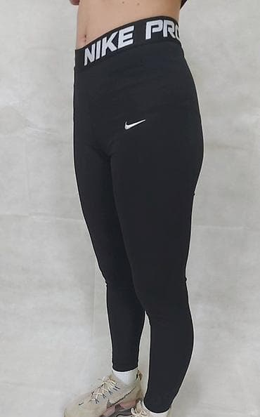 magicne helanke: Ženske sportske helanke – 2 modela - Nike Pro crne helanke: visoki — 1