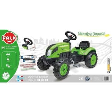 polovni traktori na akumulator za decu: Traktor za decu Falk 2057 Pedalni traktor Falk Garden Master 2057 je — 1