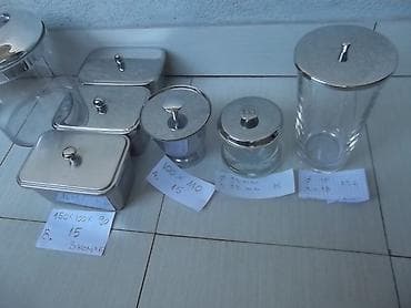 micro trotinet za decu: Posude za vatu gazice blaznice tupfere . Kao sa slika . polovno — 3