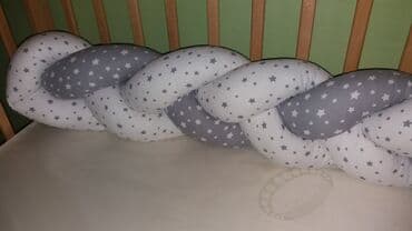 bele helanke za devojcice: Pletenica za krevetac.Duzina 120 cm.Cena 2000 din — 2
