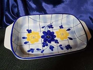 porcelanske solje: Pekac nov porcelanski iz 80,90ih.godina. Pekac,posuda vatrostalni — 2
